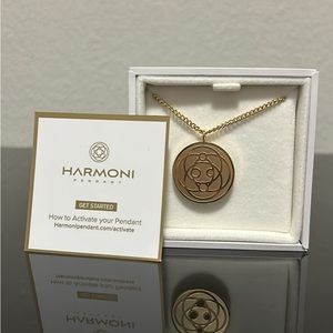 HARMONI PENDANT NECKLACE Rose 18K Gold Plated